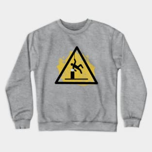 CAUTION: SLIPPEY FINGERS Crewneck Sweatshirt